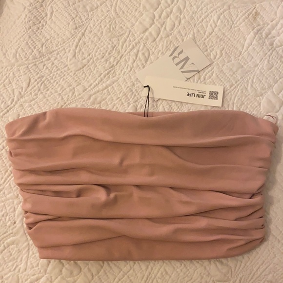 Zara Tops - 🆕️💫Zara Medium Mauve pinky Top from Zara.